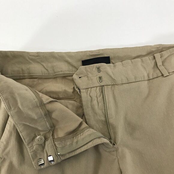 Lane Bryant Boot Cut Dress Pants Women's Plus Size 20 Regular Tan Stretch Career - Picture 3 of 10